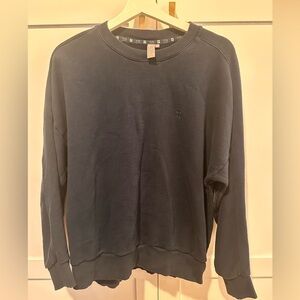 Sweaty Betty Essentials Navy Blue Sweatshirt